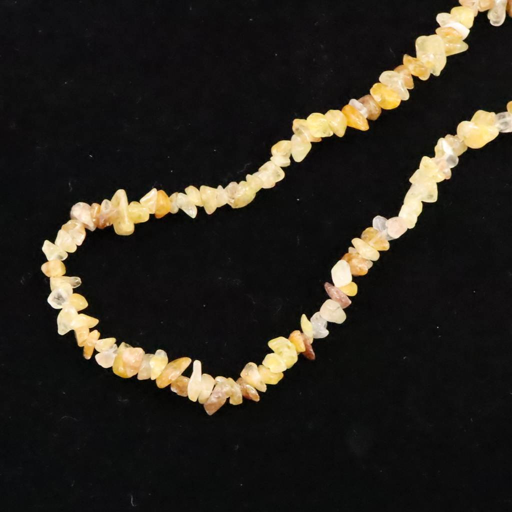 H&E社　ヒマラヤレッドゴールドアゼツライト  ナゲットネックレス  48.8g  #21398