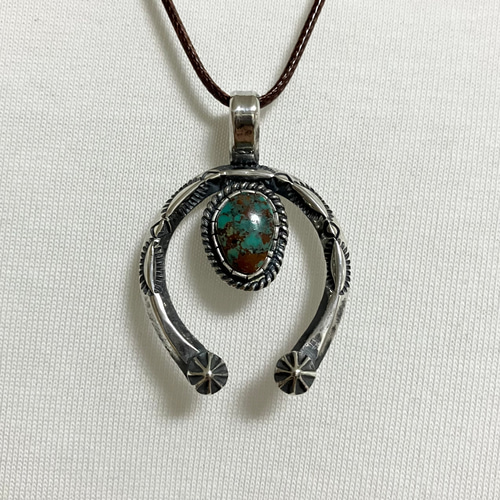 ターコイズマウンテン　シルバー　メタル　ネックレス　#インディアンジュエリー ターコイズマウンテン ナジャ シルバー ネックレス ペンダント