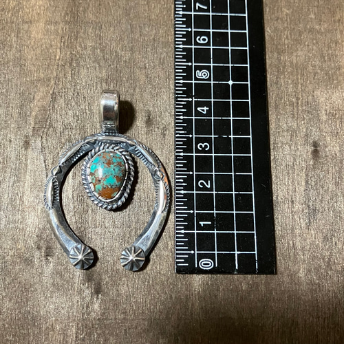 ターコイズマウンテン ナジャ シルバー ネックレス ペンダント
