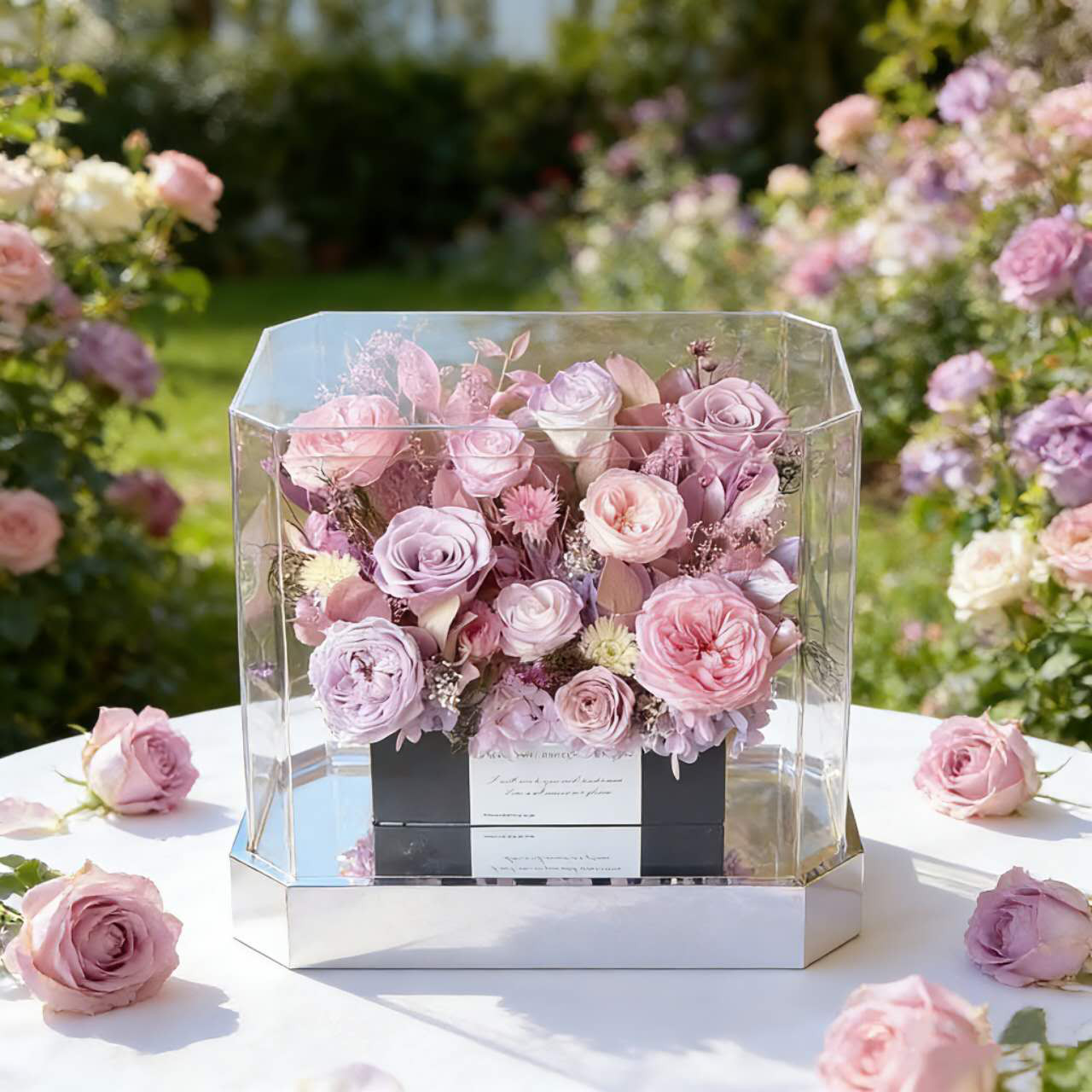 結婚祝い 誕生日 サロン花飾り・玄関飾り バラ 薔薇 ローズ、王宮 アレンジメント、プリザーブドフラワー、ドライフラワー