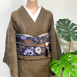 モネ「睡蓮」名古屋帯 ⚠️在庫確認必須 和装小物（帯・半襟