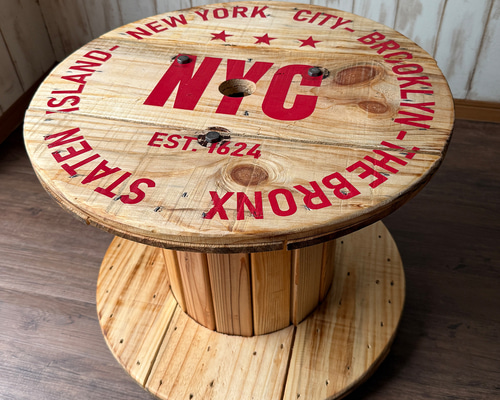 ケーブルドラム 電線ドラム テーブル アメリカン インテリア ガレージ NYC ケーブルドラム 電線ドラム テーブル アメリカン インテリア ガレージ