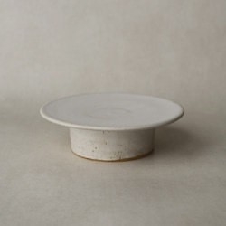 陶器 フリル コンポート/ケーキスタンド c48 中皿 すみれ窯 通販