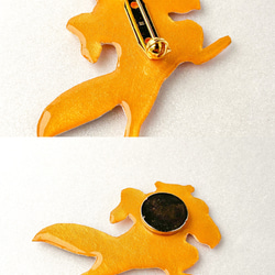 ピーナッツ泥棒のブローチ 10枚目の画像