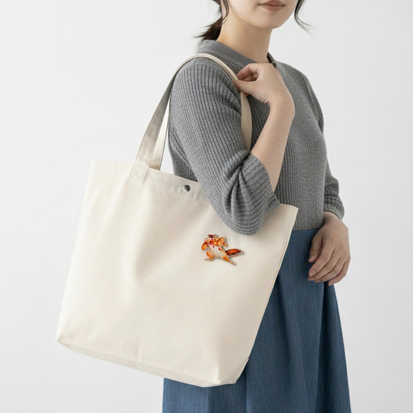 ピーナッツ泥棒のブローチ 6枚目の画像