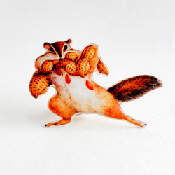 リス ブローチ の人気通販｜Creema(クリーマ) ハンドメイド・手作り
