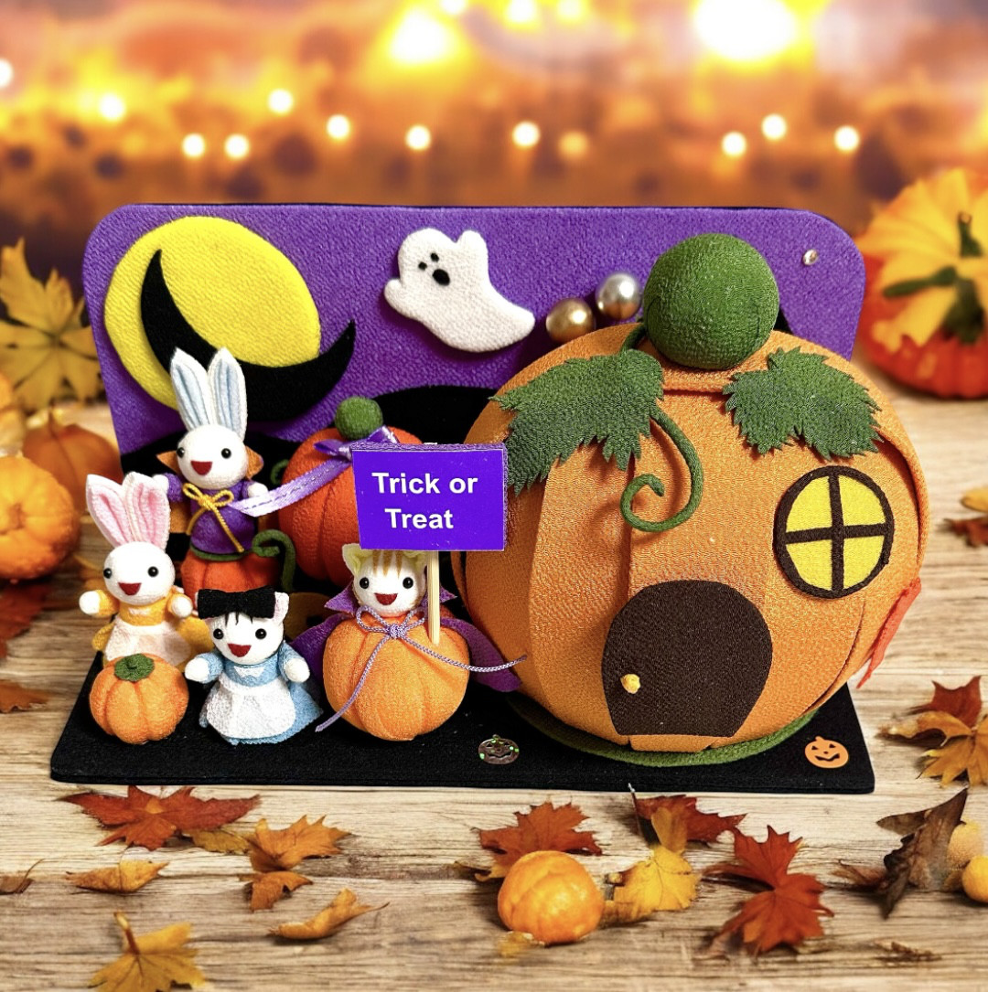 かぼちゃの置物 楽天市場】ハロウィン カボチャ 置物 ハロウィン飾り 7PCS 7個