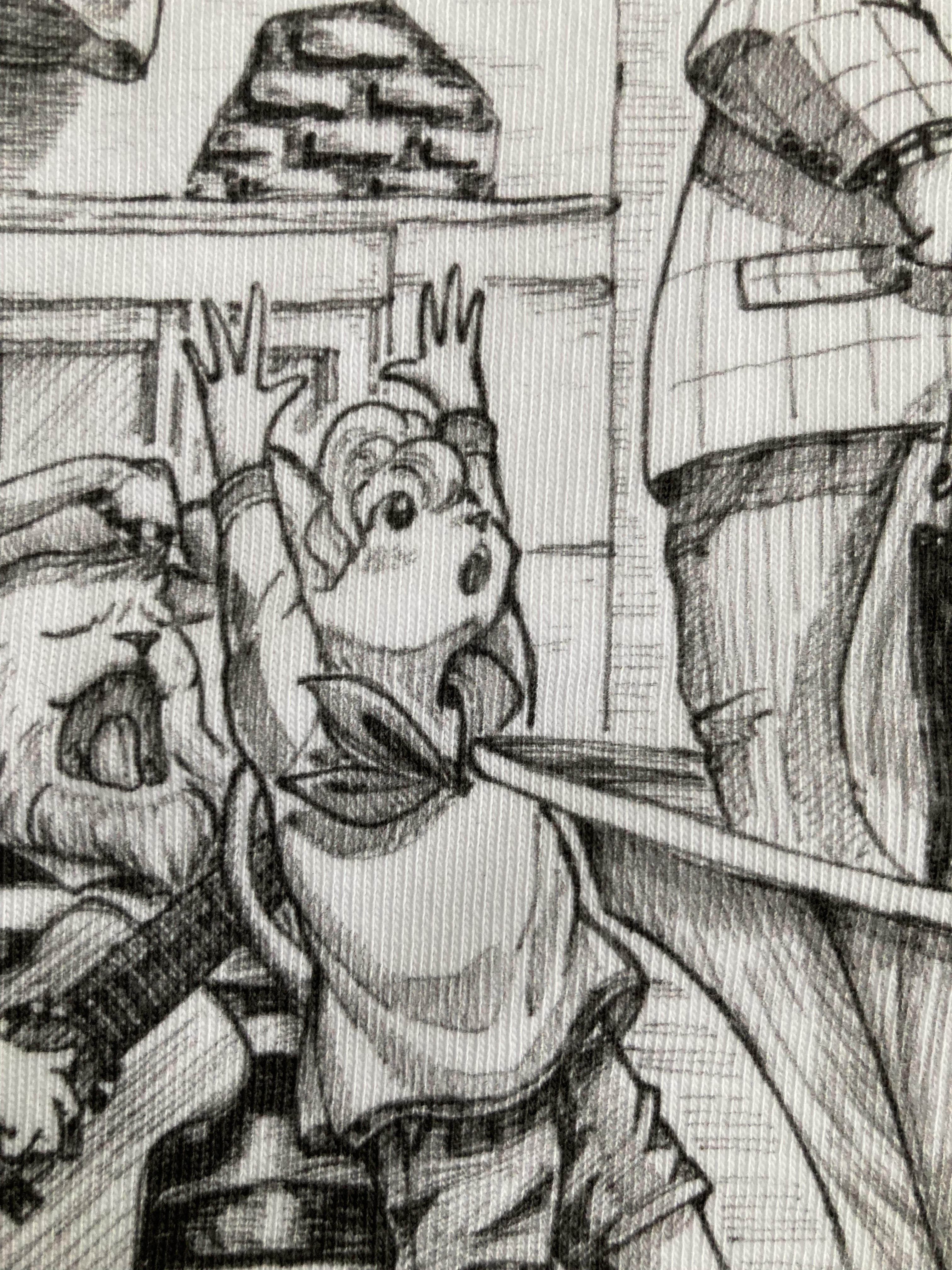 オリジナルTシャツ【Lは在庫有】　～海の近くの小さな街～