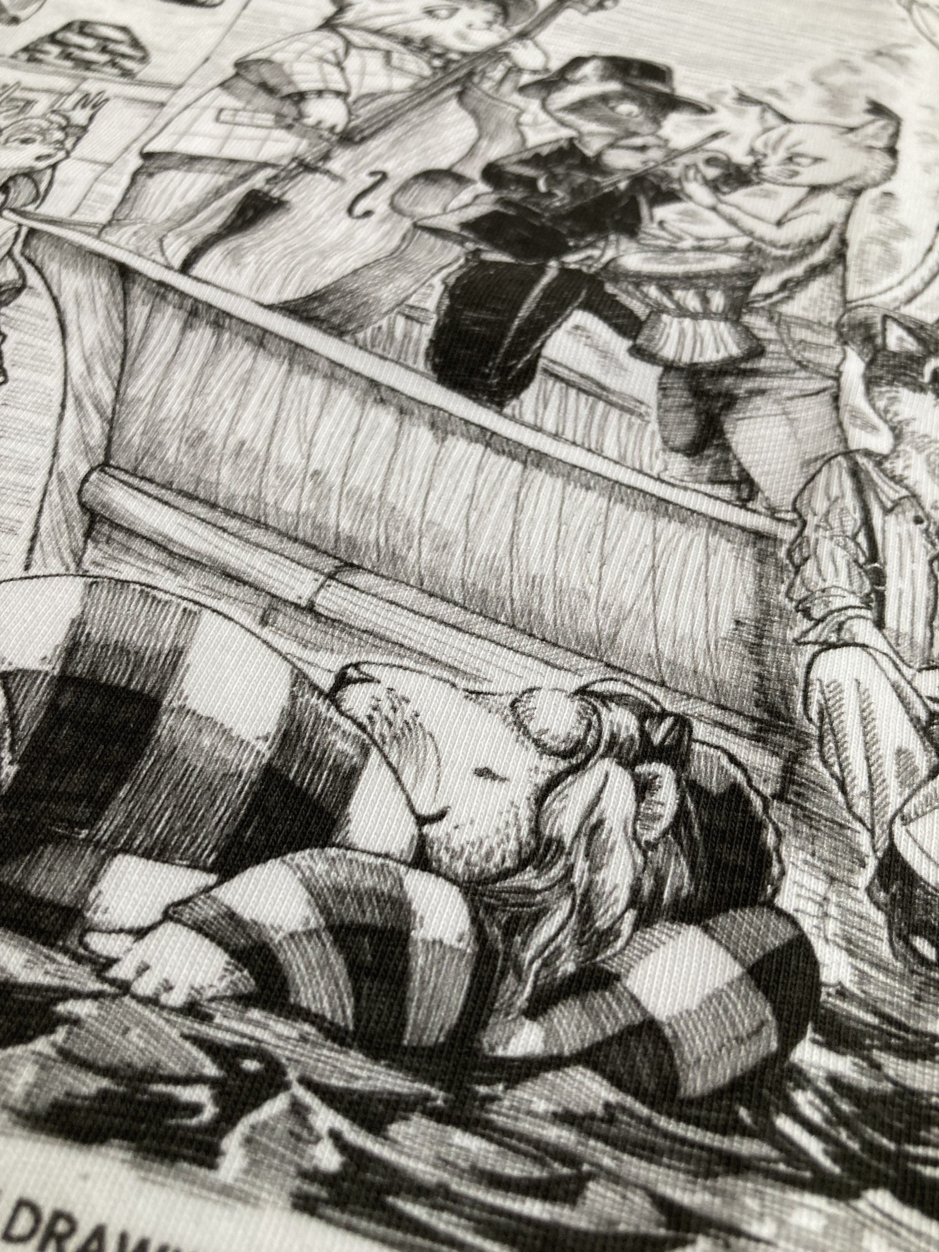 オリジナルTシャツ【Lは在庫有】　～海の近くの小さな街～