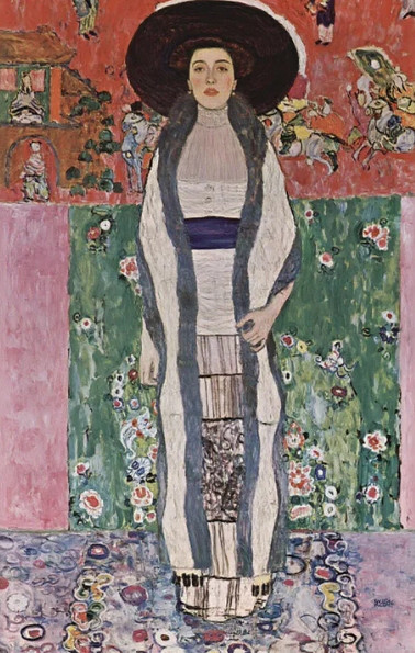 【名画複製】 クリムト『アデーレ・ブロッホ＝バウアーの肖像 II』