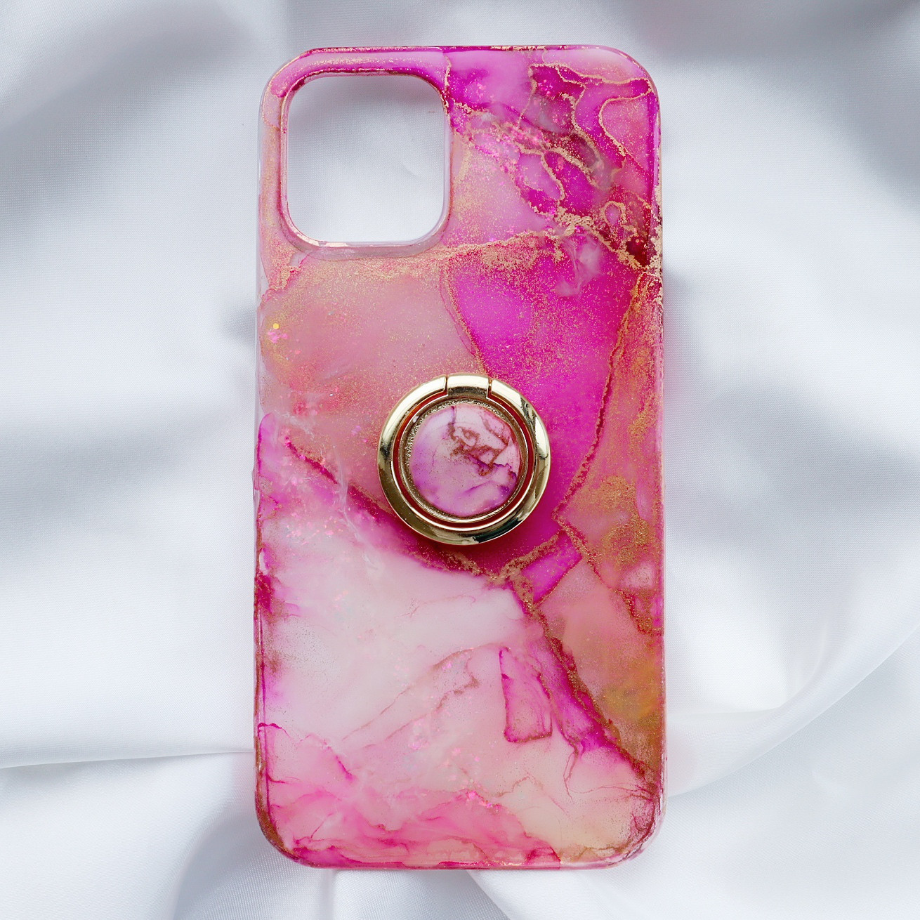 ♦︎Ruby アルコールインクアート　手描きスマホケースiPhone17 Android 全機種対応