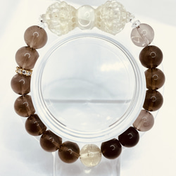 【ロードナイト＆パープルローズクォーツ】内径約15cm 浄化済み No,343 ロードナイト＆パープルローズクォーツ】内径約15cm 浄化済み No