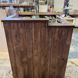 90.105.47  段差カウンターレジカウンター　受付カウンター 1枚目の画像