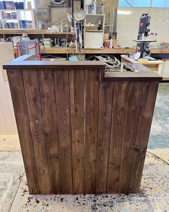 90.105.47  段差カウンターレジカウンター　受付カウンター 1枚目の画像