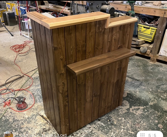 90.105.47  段差カウンターレジカウンター　受付カウンター 6枚目の画像