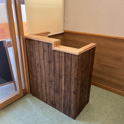 90.105.47  段差カウンターレジカウンター　受付カウンター 2枚目の画像