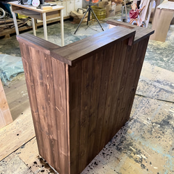 90.105.47  段差カウンターレジカウンター　受付カウンター 5枚目の画像