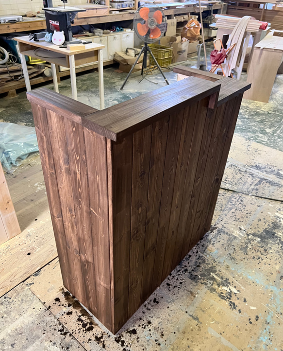 90.105.47  段差カウンターレジカウンター　受付カウンター 5枚目の画像