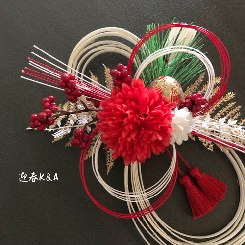 早割お正月2026』 新作 ラタン飾り しめ縄 お正月飾り 【ラタン小