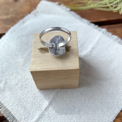 ブリゼ | クリップルクリークターコイズのシルバーリング | 11号 | Silver950 3枚目の画像