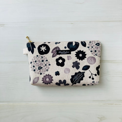 ダブルファスナーポーチ ♡ 花柄 ポーチ oharico*nina 通販
