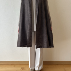 1000円OFF ショールカラーのベスト　サイズ展開あり 17枚目の画像