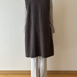 1000円OFF ショールカラーのベスト　サイズ展開あり 16枚目の画像