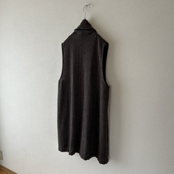 1000円OFF ショールカラーのベスト　サイズ展開あり 8枚目の画像