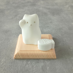 木製 招き猫 Amazon.co.jp: クラフトマンハウス(Craftmanhouse) 金運 招ネコ