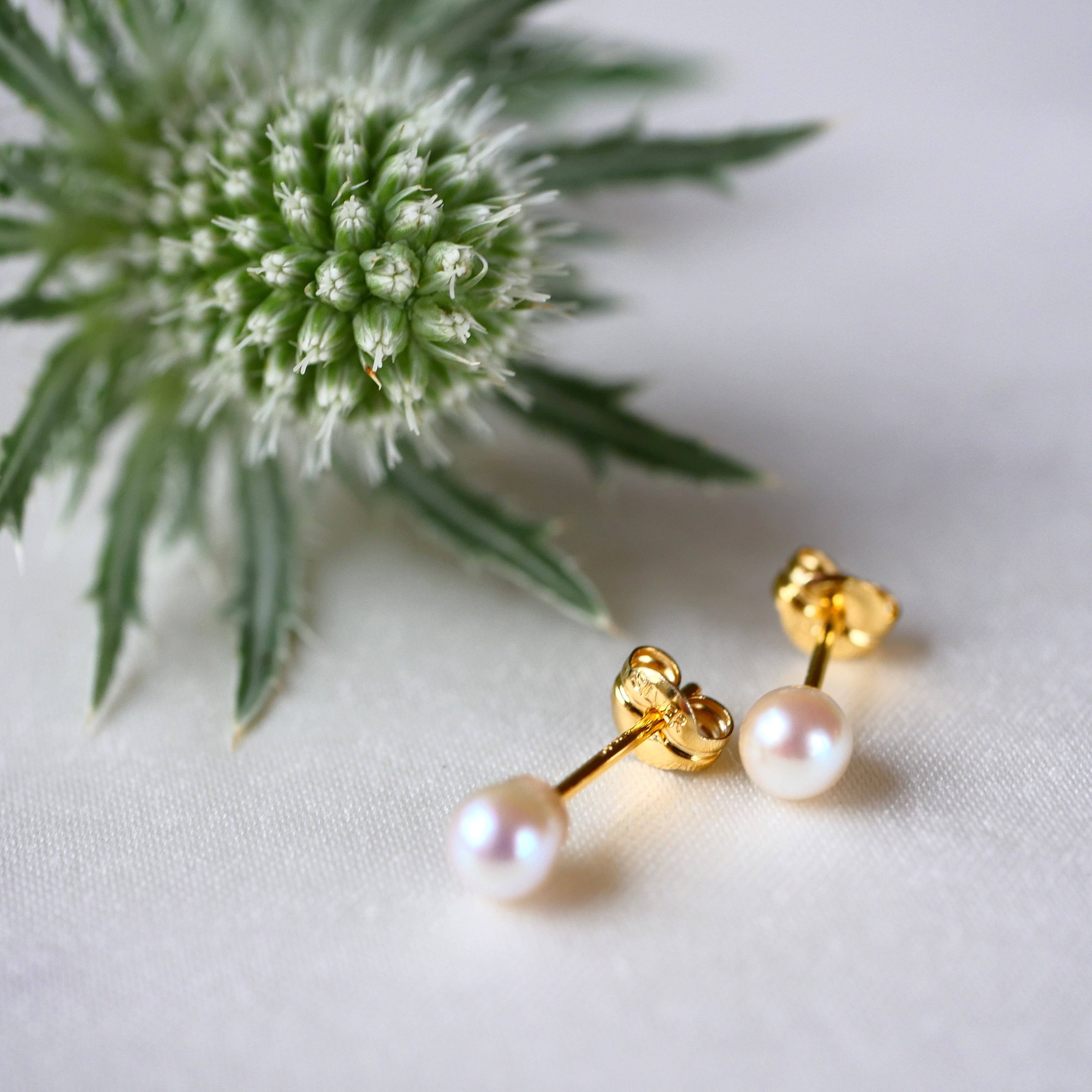 2026福袋 あこや真珠とガーネットのリング＆ピアスセット