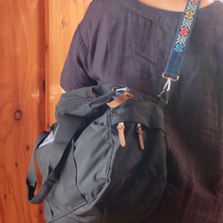 Kogin刺繡多肩帶花園[肩帶☺︎刺繡]智慧型手機單肩包⌘接受客製化⌘ 第13張的照片