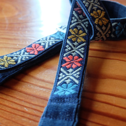 Kogin刺繡多肩帶花園[肩帶☺︎刺繡]智慧型手機單肩包⌘接受客製化⌘ 第14張的照片