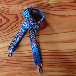 Kogin刺繡多肩帶花園[肩帶☺︎刺繡]智慧型手機單肩包⌘接受客製化⌘ 第4張的照片