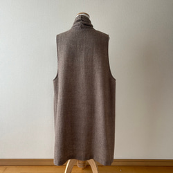 1000円OFF ショールカラーのベスト　サイズ展開あり 13枚目の画像