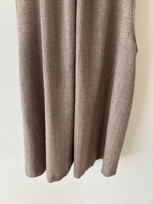 1000円OFF ショールカラーのベスト　サイズ展開あり 7枚目の画像