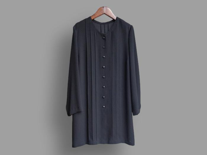 ～Seriesブラウス～ウール・シルク混紡ジョーゼット～