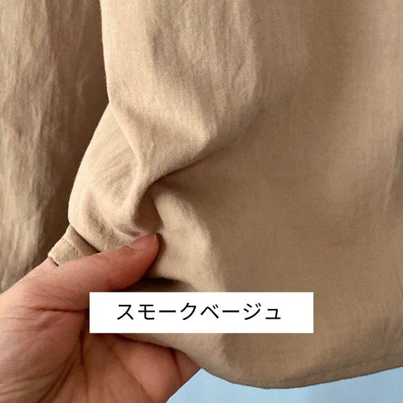 ともも様専用販売          柔らか綿麻素材のペチワンピース〈ブラック〉 16枚目の画像