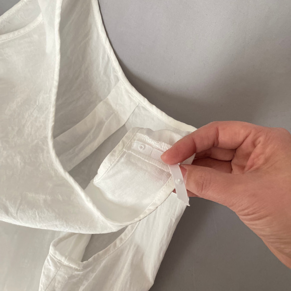 ともも様専用販売          柔らか綿麻素材のペチワンピース〈ブラック〉 7枚目の画像