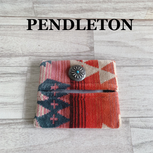 送料無料！ ペンドルトン リメイク ポケットティッシュケース ポケット