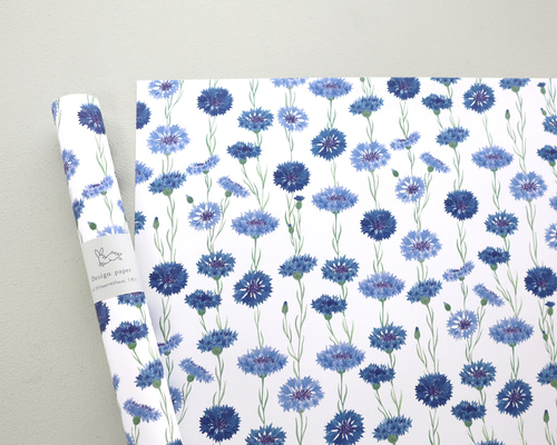 デザインペーパー 矢車菊 その他雑貨 Haruka Yoshida 通販 19822351