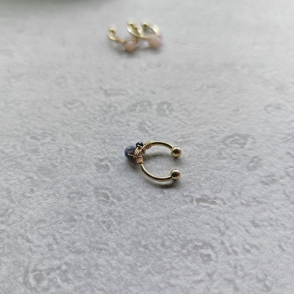 Alyssum　アイオライト 9月誕生石ver 2枚目の画像