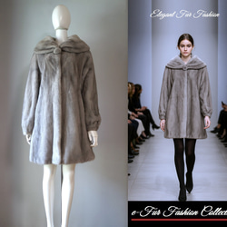 小顔効果☆ラクーンファークロケットハット毛皮帽子 付け耳暖か防寒