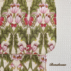 オススメ☆トイレットペーパーホルダーカバーYUWAオリジナルミュルーズ風 「花柄 」 3枚目の画像