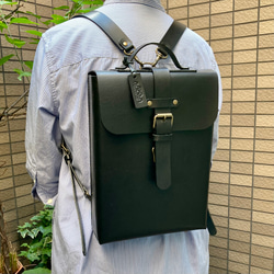 フルフラップリュック ヌメ革　キャメル フルフラップリュック ヌメ革 キャメル