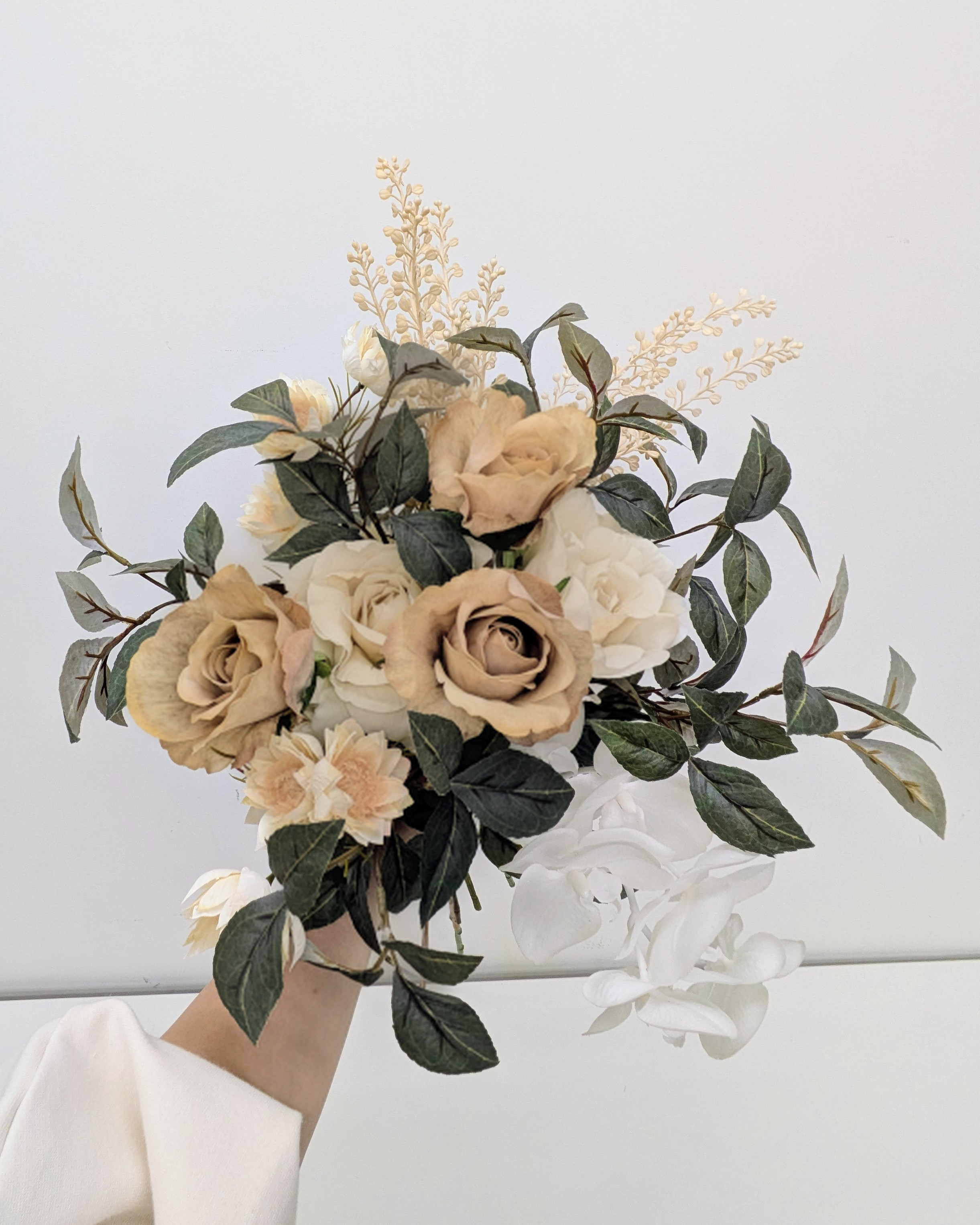 クラッチブーケ【アーティフィシャルフラワー】