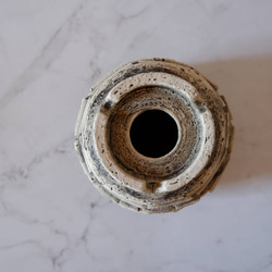 3.5号白砂岩墨流し裂紋鉢236　塊根植物　多肉植物　盆栽　植木鉢　作家鉢　鉢皿　沖縄 7枚目の画像