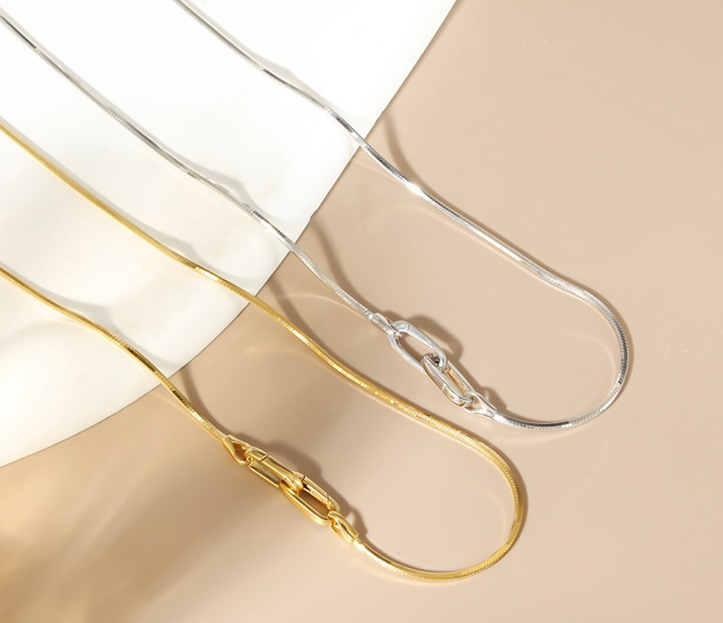 シンプル　高品質　大人女子　人気　ネックレス　　シルバー925　SILVER925