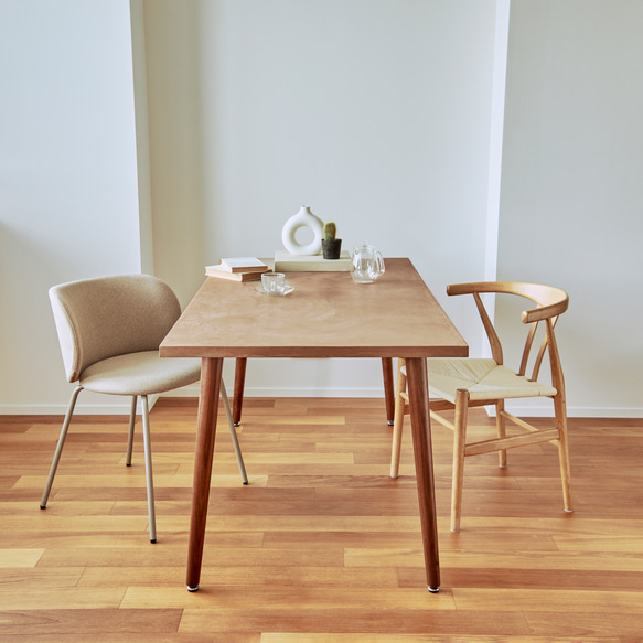 YANAGI モールテックス ダイニングテーブル ☆新作「サイズが選べる