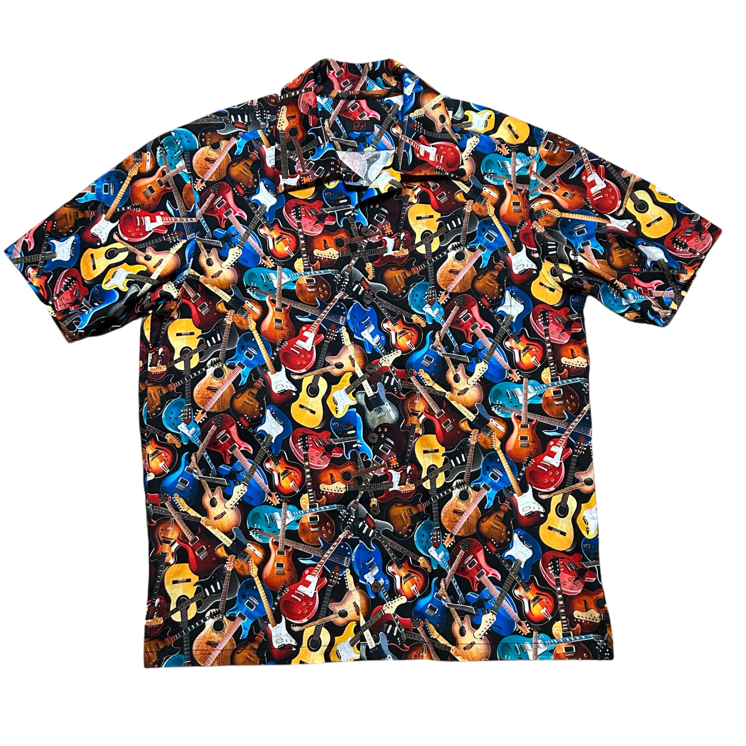 メンズアロハシャツ(XL)　ギターコレクター