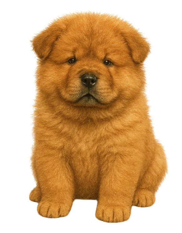 チャウチャウ　ドライ　Tシャツ　子犬　仔犬　DOG　グッズ　T-shirt 2枚目の画像